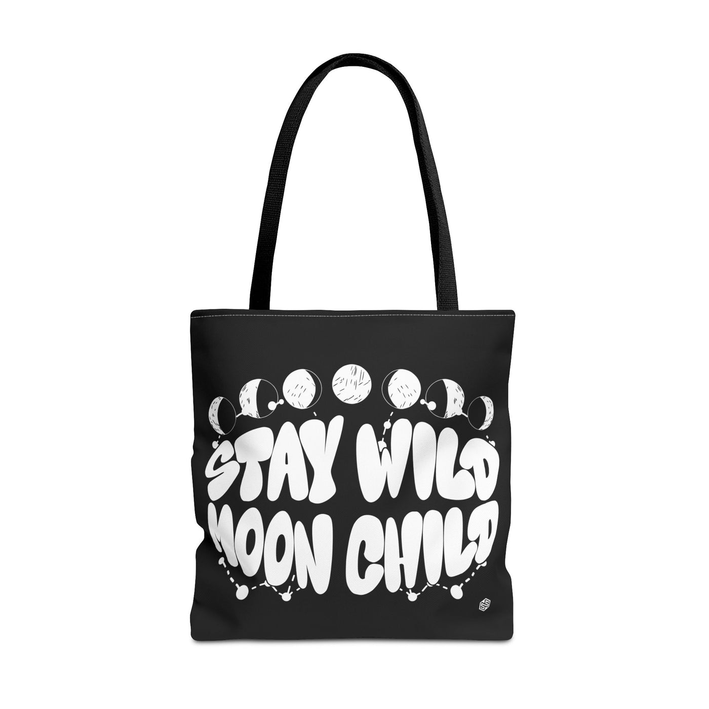 "Stay Wild Moon Child" Tote Bag - Stylish Lunar Design