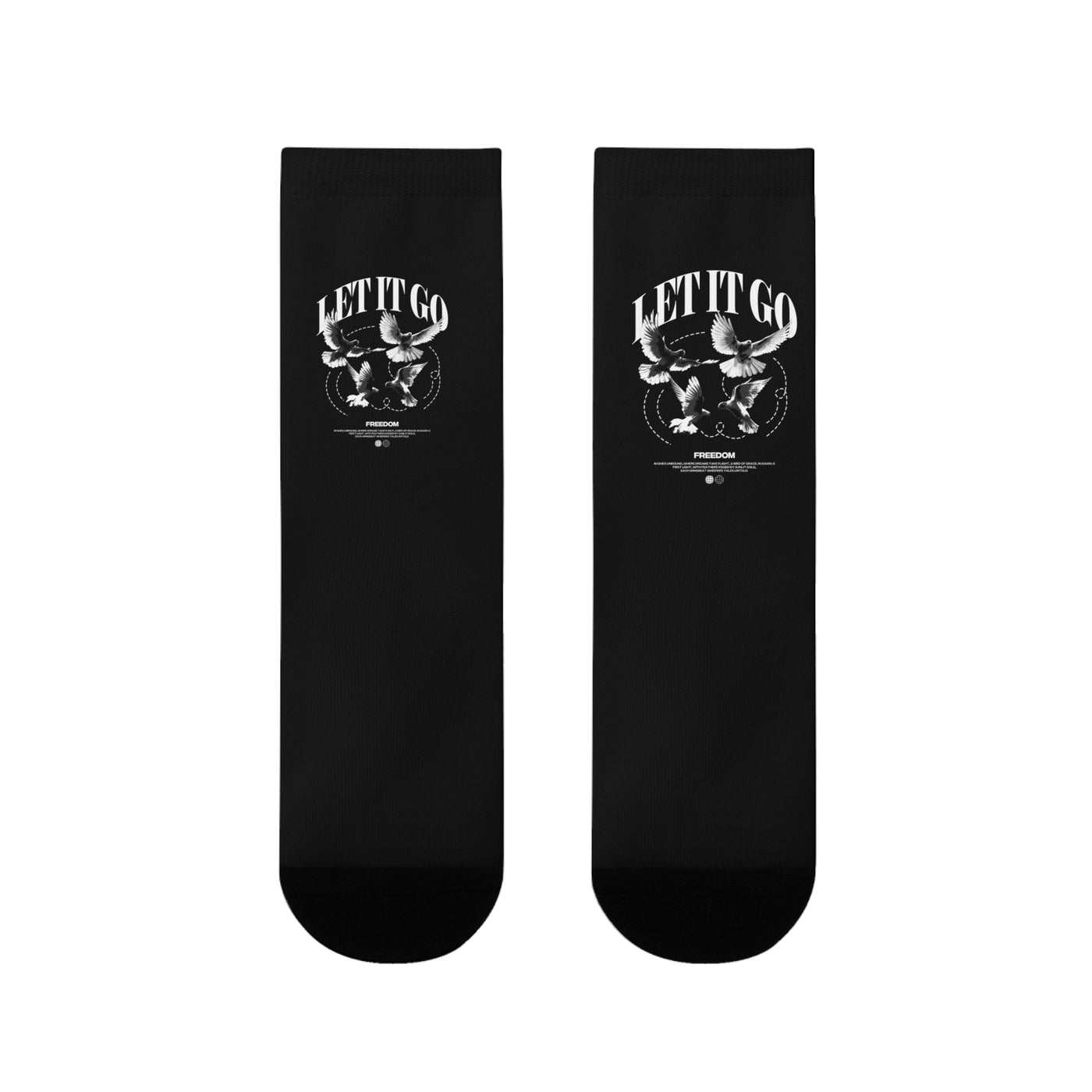 Let It Go - Sublimation Crew Socks (EU)