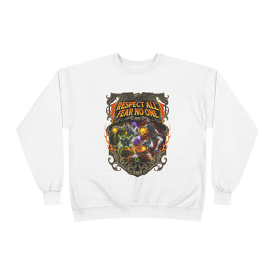 "Respect All, Fear No One " Unisex EcoSmart® Crewneck Sweatshirt