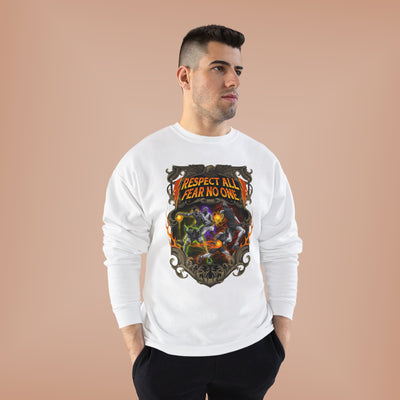 "Respect All, Fear No One " Unisex EcoSmart® Crewneck Sweatshirt