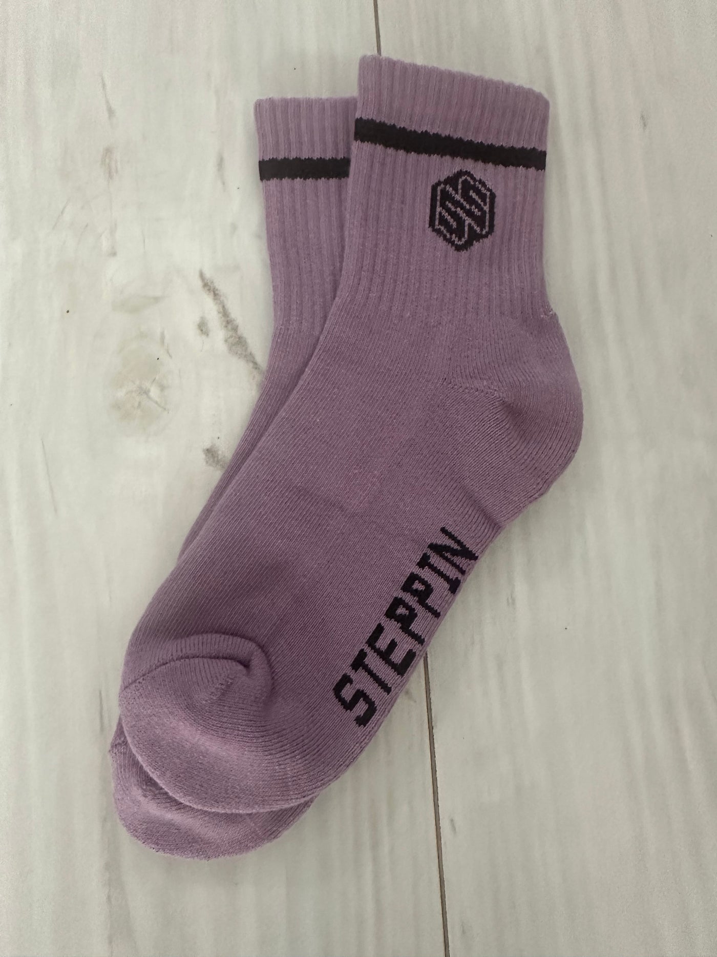 Steppin Easy Comfort Socks Purple Dream