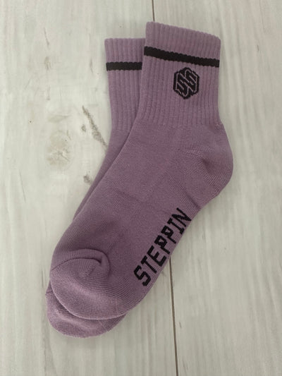 Steppin Easy Comfort Socks Purple Dream