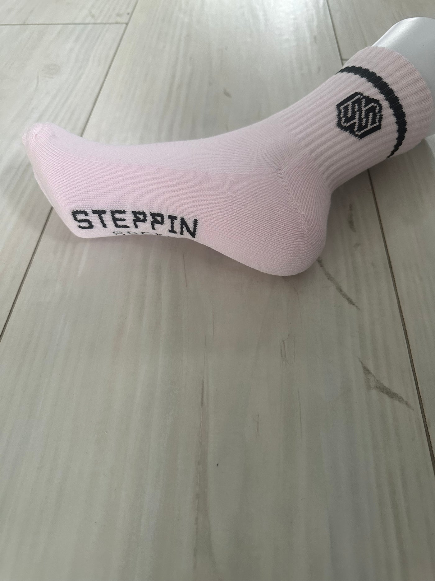 Steppin Easy Comfort Socks Pink Cotton